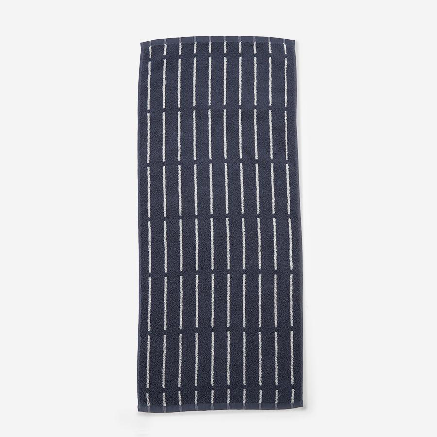 Kuvio Hand Towel Navy & White