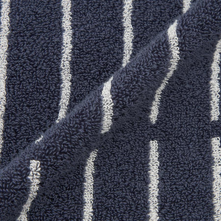 Kuvio Hand Towel Navy & White