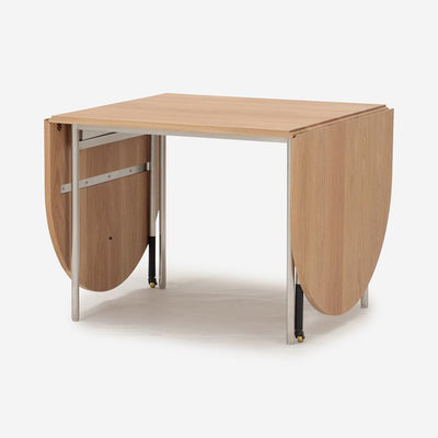 OLU Oval Extendable Dining Table Oak