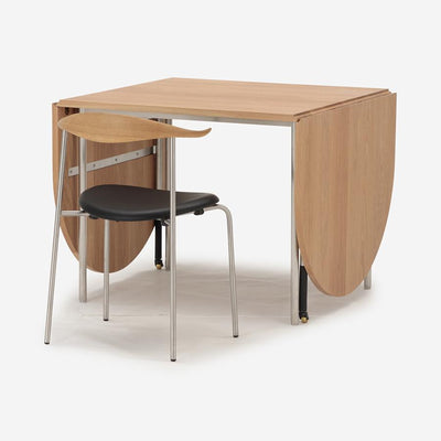 OLU Oval Extendable Dining Table Oak