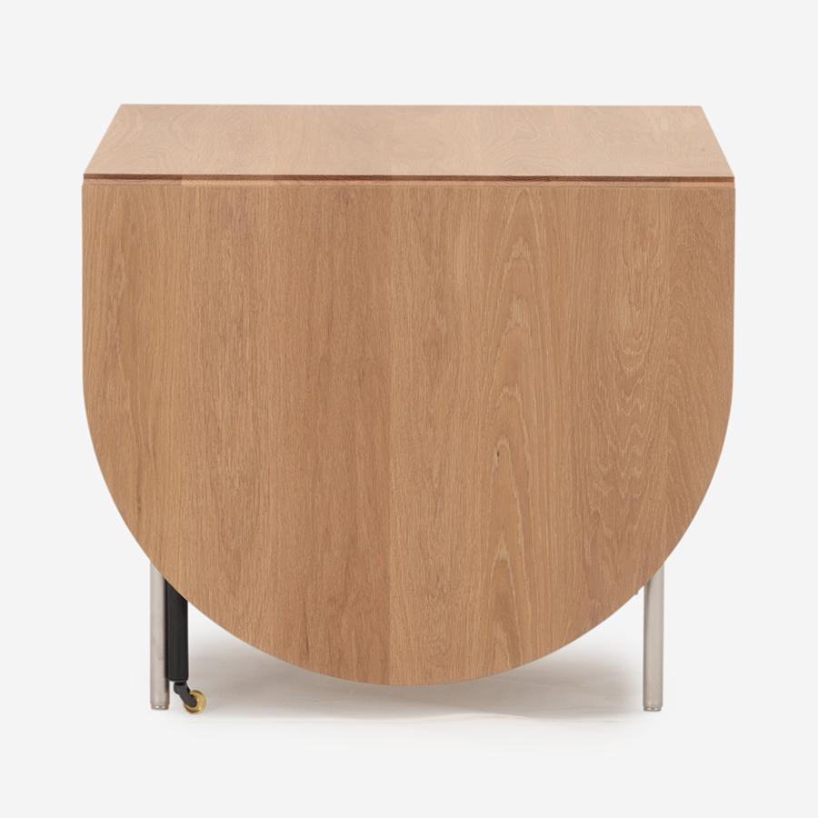 OLU Oval Extendable Dining Table Oak