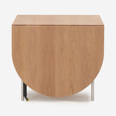 OLU Oval Extendable Dining Table Oak