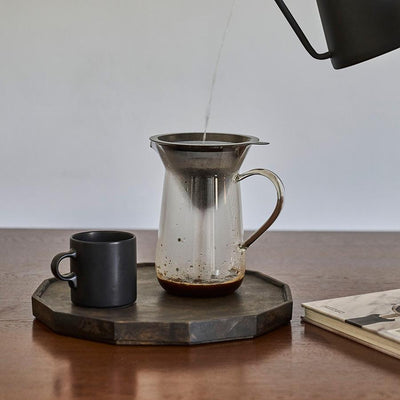 Titanium Cone Filter & Glass Pitcher Set