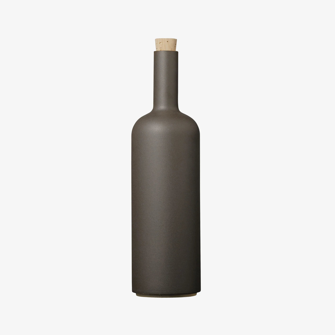 Porcelain Bottle with Stopper Black