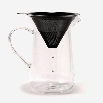 Titanium Cone Filter & Glass Pitcher Set