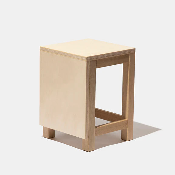 Craft Square Stool Natural