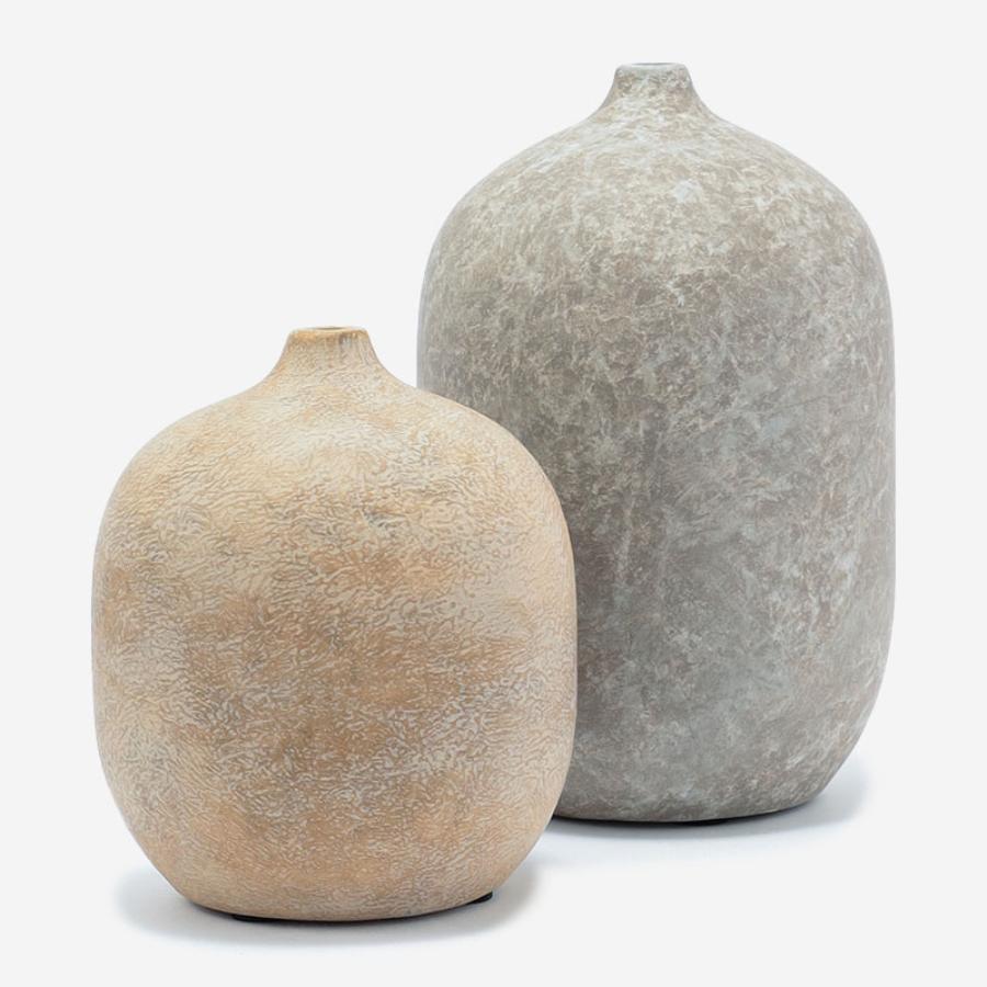 Gourd-Shaped Ceramic Flower Vase