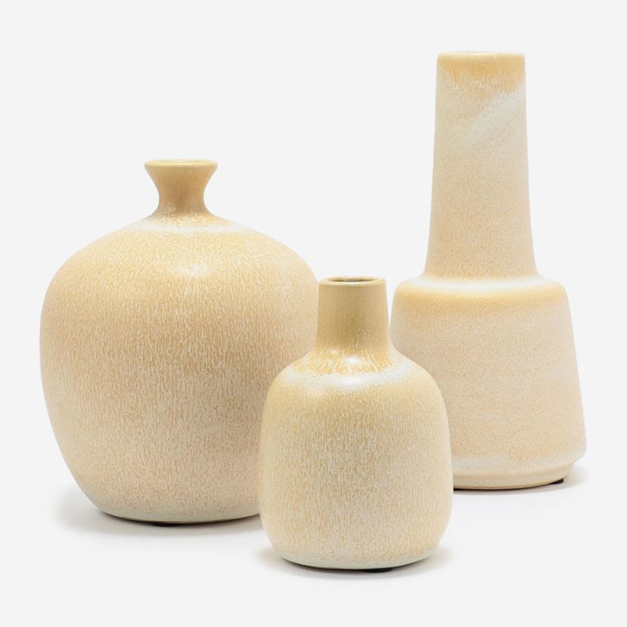 Gourd-Shaped Ceramic Flower Vase