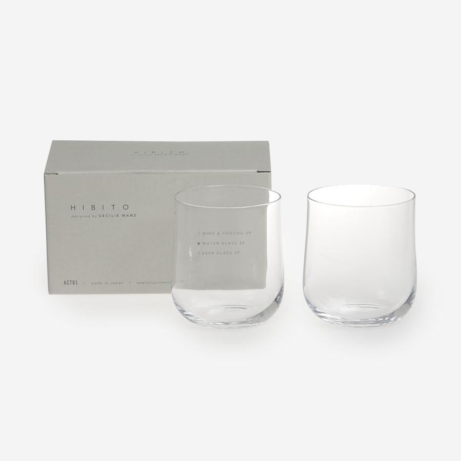 Water Glass Set of 2