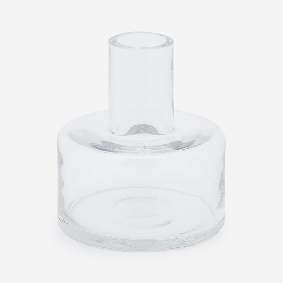 Bottle Glass Flower Vase Small