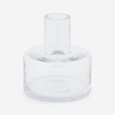 Bottle Glass Flower Vase Small