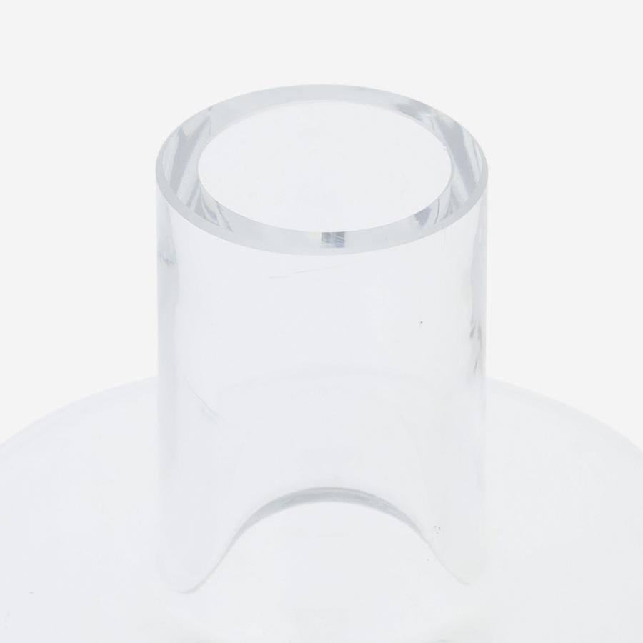 Bottle Glass Flower Vase Small