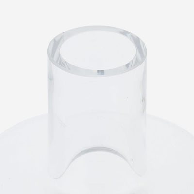 Bottle Glass Flower Vase Small