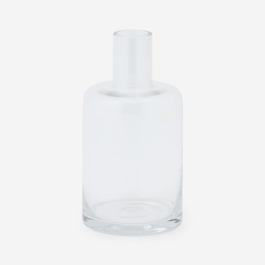 Bottle Glass Flower Vase Large