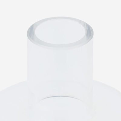 Bottle Glass Flower Vase Large