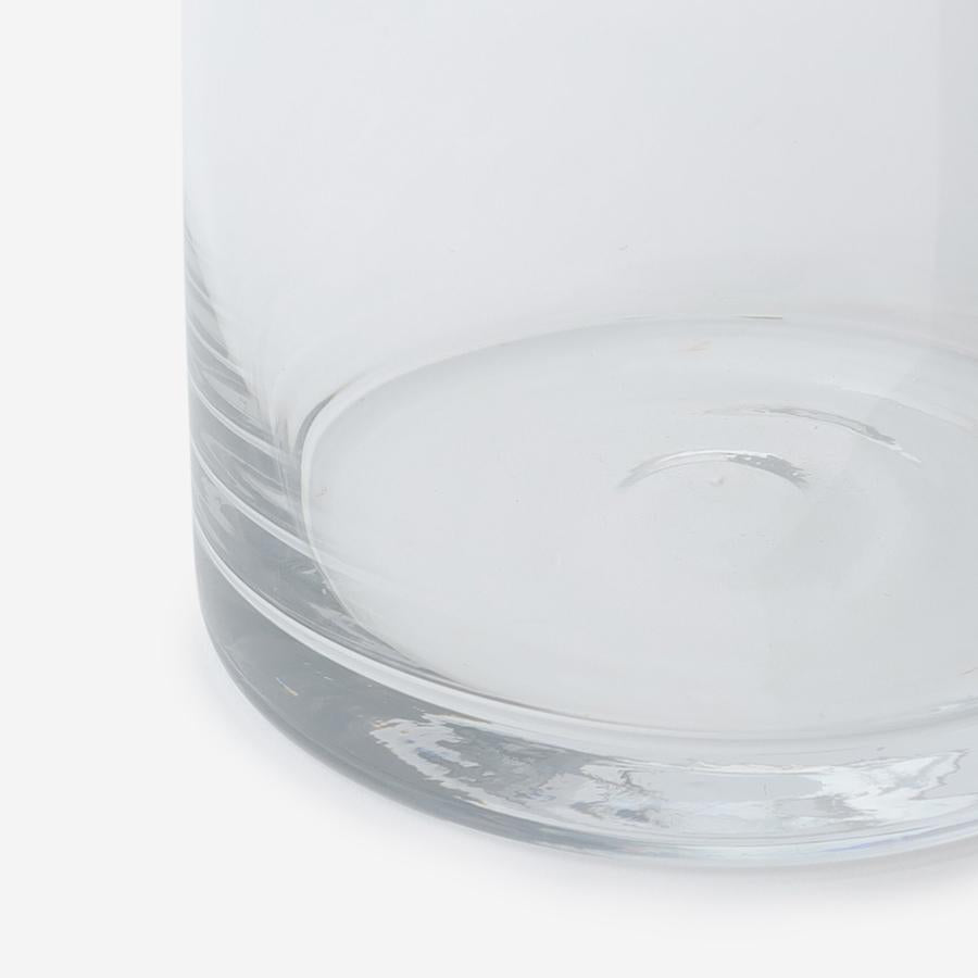 Bottle Glass Flower Vase Large