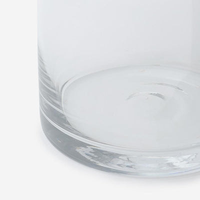 Bottle Glass Flower Vase Large