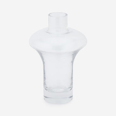 Curve Glass Flower Vase Large