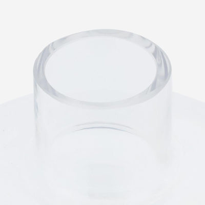 Curve Glass Flower Vase Large