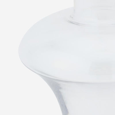 Curve Glass Flower Vase Large