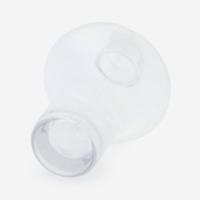 Curve Glass Flower Vase Large