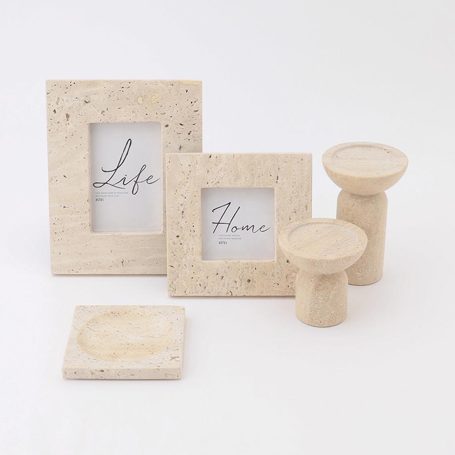 Travertine Stone Decor Tray