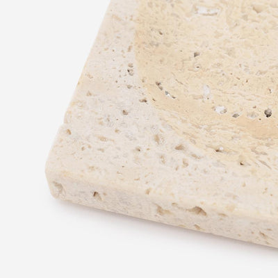 Travertine Stone Decor Tray