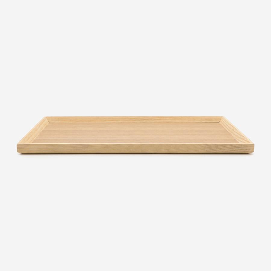 Stackable Wood Tray Small Natural