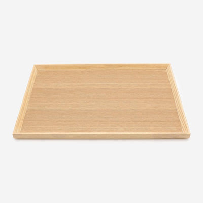 Stackable Wood Tray Small Natural