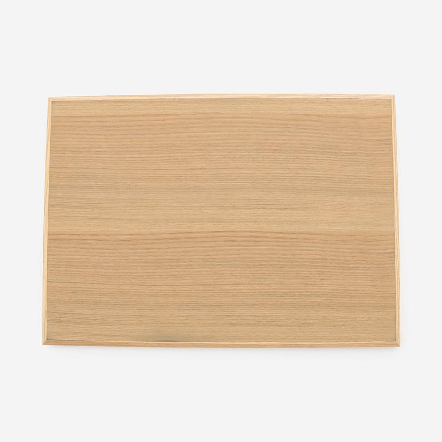 Stackable Wood Tray Large Natural