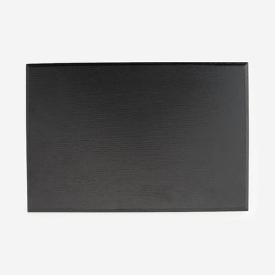 Stackable Wood Tray Small Black