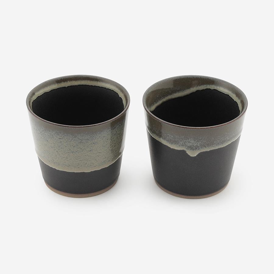 Glazed Ceramic Tea Cup Set of 2