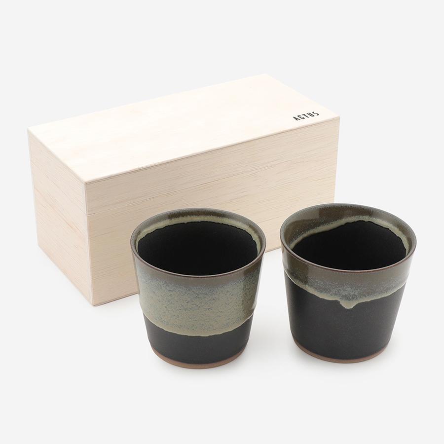 Glazed Ceramic Tea Cup Set of 2