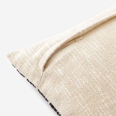 Arch Cushion Cover 45cm Natural & Black