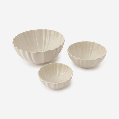 Lotus Ceramic Bowl Set of 3