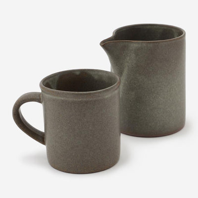 Ceramic Pitcher Rustic Copper