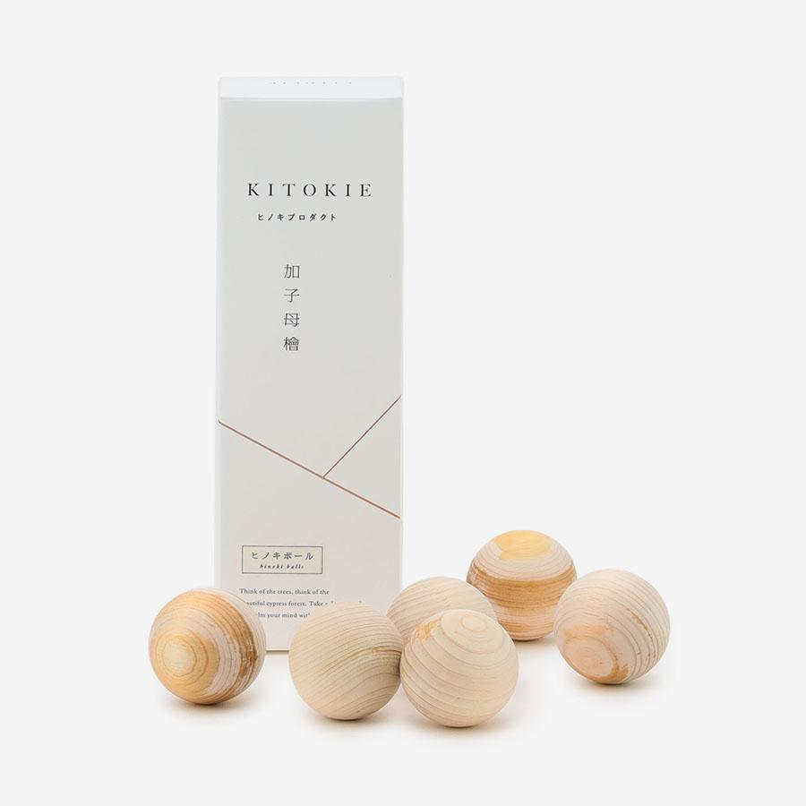Hinoki Wood Aroma Balls 6pcs