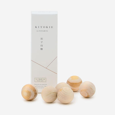 Hinoki Wood Aroma Balls 6pcs