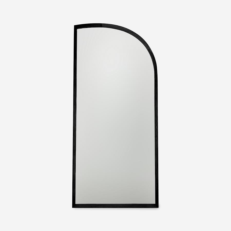 Rhythm Wood Floor Mirror