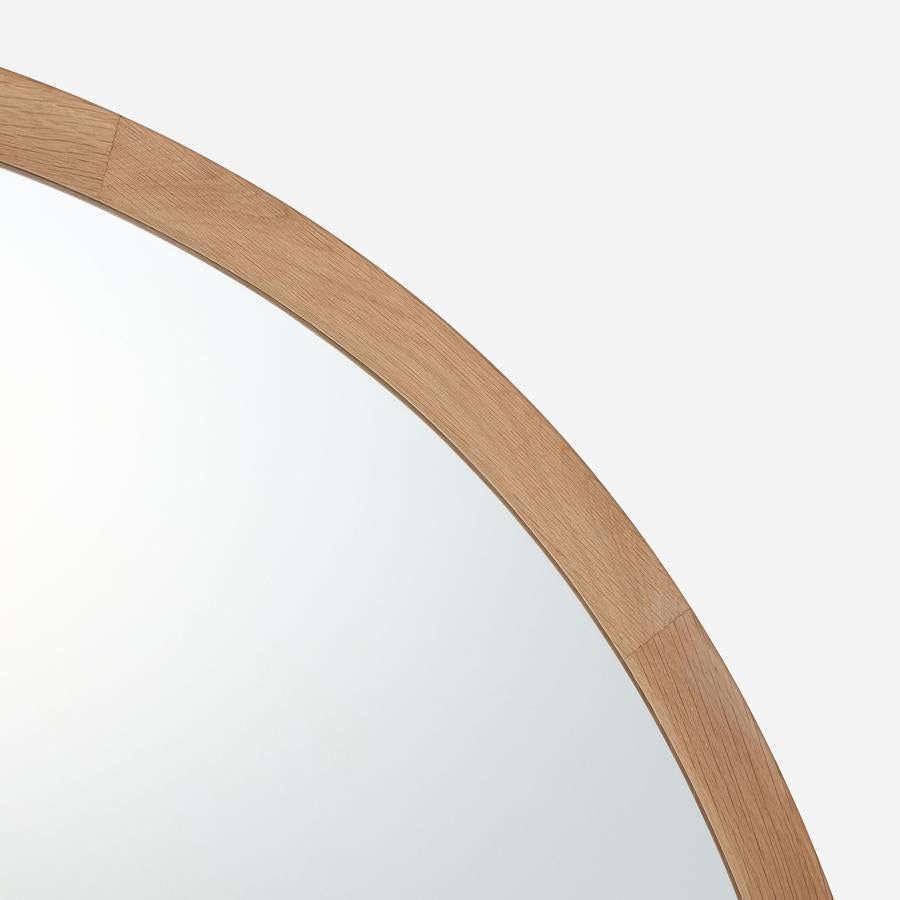 Rhythm Wood Floor Mirror