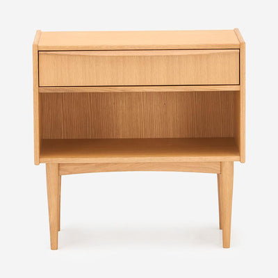 H.W.F Bedside Table 1 Drawer Oak
