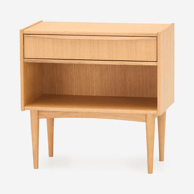 H.W.F Bedside Table 1 Drawer Oak