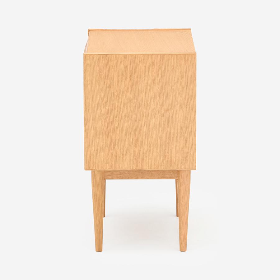 H.W.F Bedside Table 1 Drawer Oak