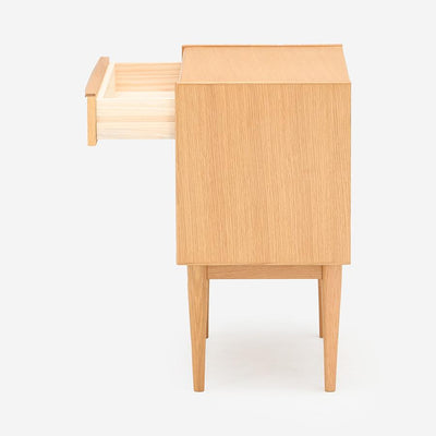 H.W.F Bedside Table 1 Drawer Oak
