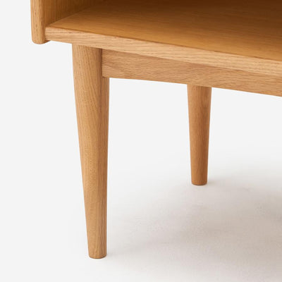 H.W.F Bedside Table 1 Drawer Oak