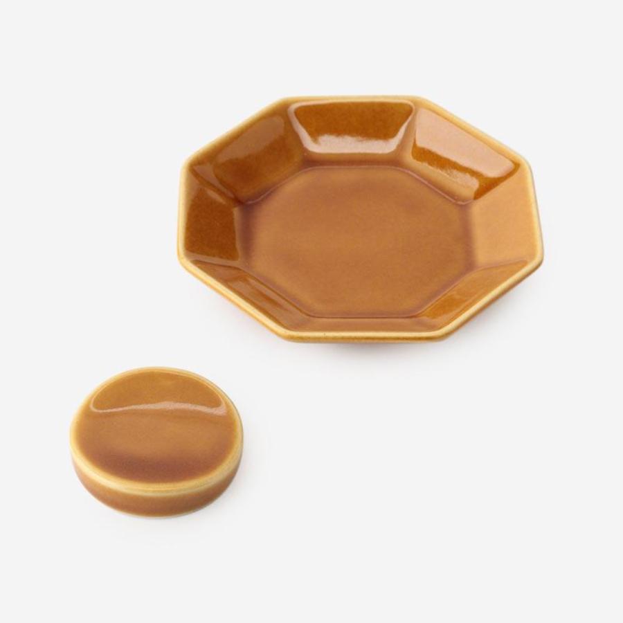 Mino Ware Sauce Dish & Chopstick Rest Set 8pcs