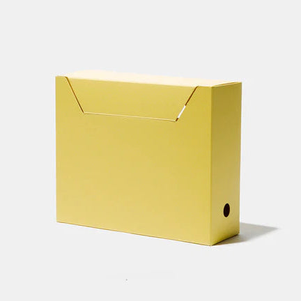 Ex-File Storage Box Yellow