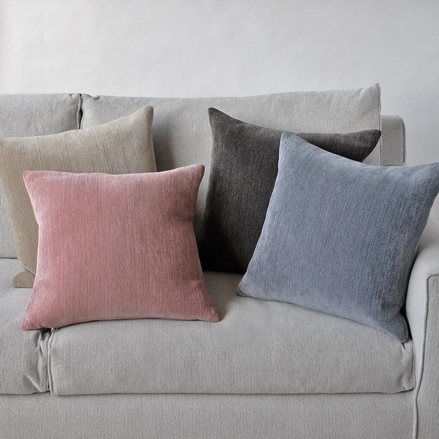 Flat Cushion Cover 50cm Dark Grey