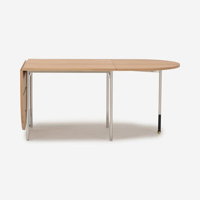 OLU Oval Extendable Dining Table Oak