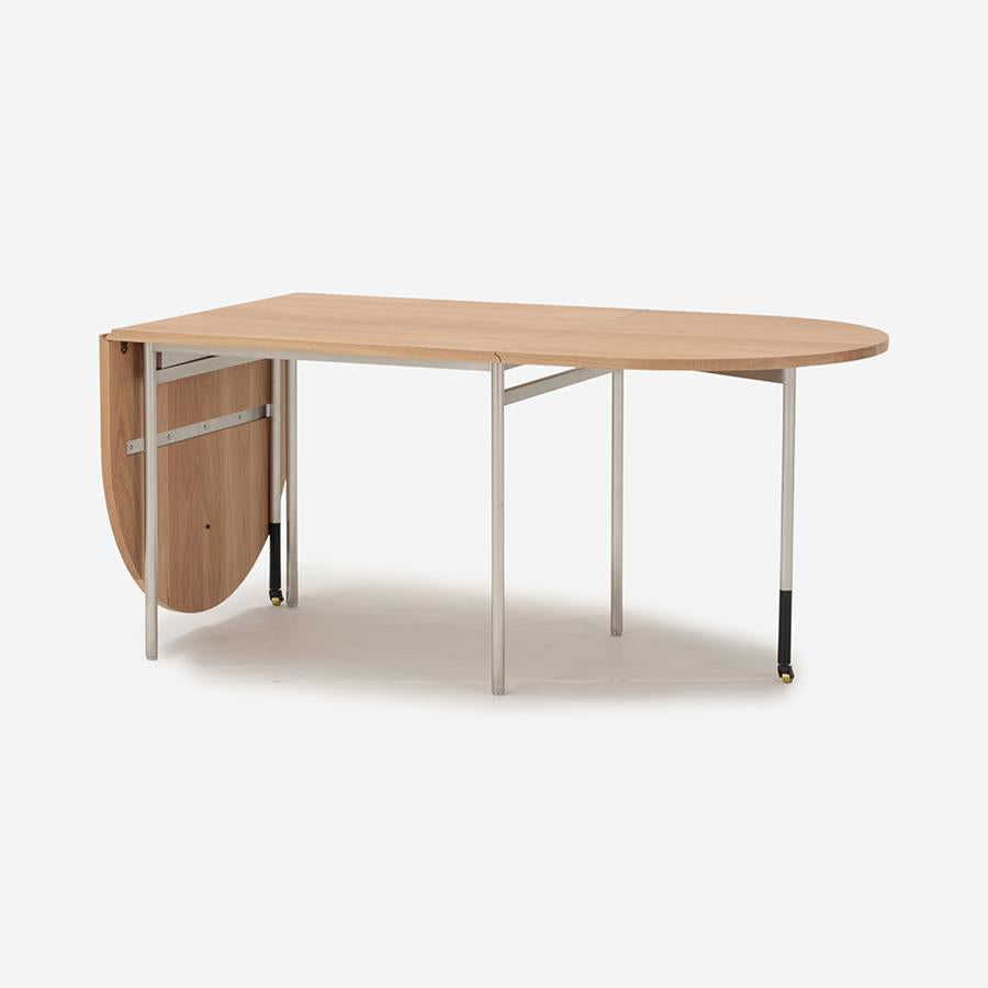 OLU Oval Extendable Dining Table Oak